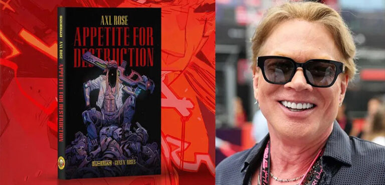 Axl Rose é personagem em nova história em quadrinhos