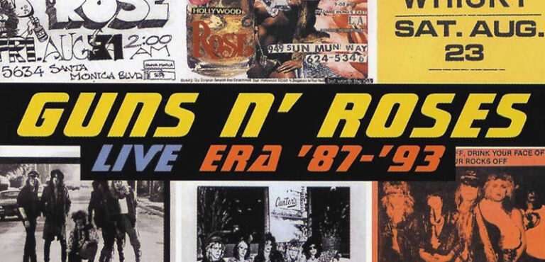 Guns N’ Roses lançará vinil colorido quádruplo do Live Era ’87-’93!