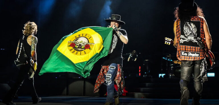 Com nova turnê, Guns N' Roses quebrará marca de 50 apresentações no Brasil